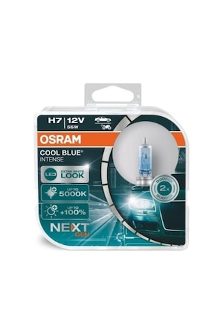 H7 Cool Blue Intense Next Gen 5000k Beyaz Işık Takım-2 Adet