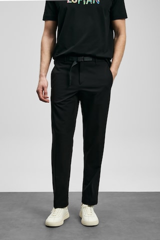 Lufian Torın Smart Erkek Chino Pantolon Slim Fit Siyah Siyah 111190372100100