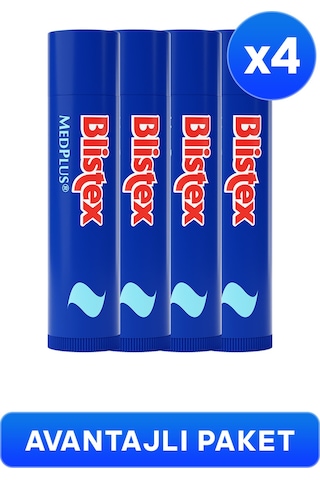 Blistex Medplus Stick Dudak Koruyucu Bakım Kremi 4 x 4.25 G