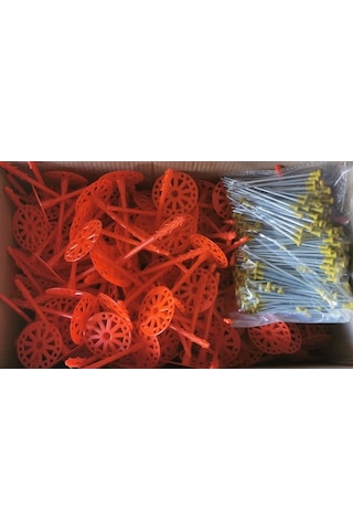 135 Mm Geniş Başlıklı Çelik Çivili Plastik Dübel (410611970)