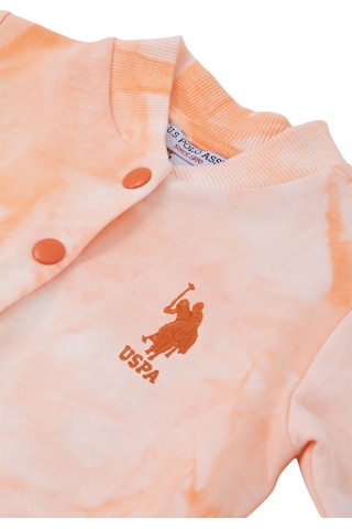U.S. Polo Assn. Unisex Somon Bebek Hırka Usb1244 Somon
