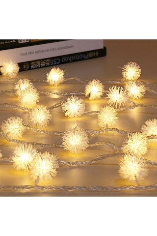 Noel Yılbaşı Ağacı Işığı Led Işık Kirpi Top Led Işık Kirpi Gün Işığı Led Işık 220v İp Led Işık Gün Işığı