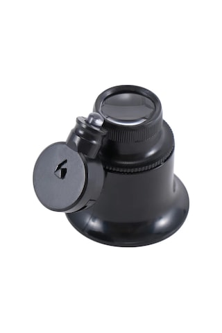 Magicool 20x Büyütmeli,saat,takı Onarım Için Cam Lensli  Işıklı Göz Büyüteçmg13b9a