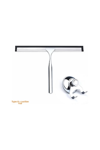 Teltree Cam Temizleyici, Çinko Alaşımlı Ve Paslanmaz Çelik, Tek Taraflı Temizleme, Ev Kullanıma Uygun, Süper Lehimli, 40 Adet Paket A Modeli Siyah Jant, Süspansiyon Tipi Diğer