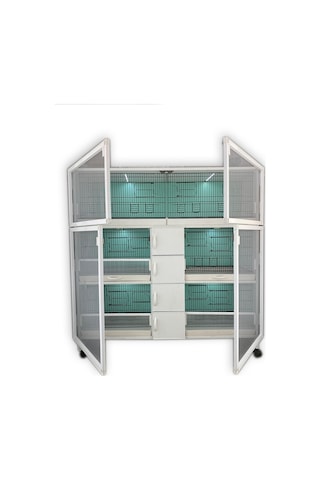 İstanbul Kafes Model 6Ys-Oy Pvc Kuş Dolabı