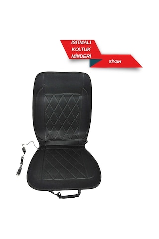 12v Isıtıcı Koltuk Minderi Çakmaklı Ayarlı Siyah Tekli Br4807301 01