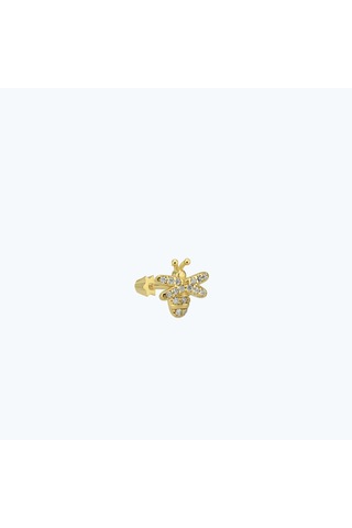 Altınbaş Altın Arı Tragus Piercing Trgsbt026-25854 Altın