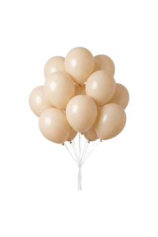 Pastel Balon 11 İnc 28 Cm Doğum Günü Parti Malzemeleri 10 Adet Krem