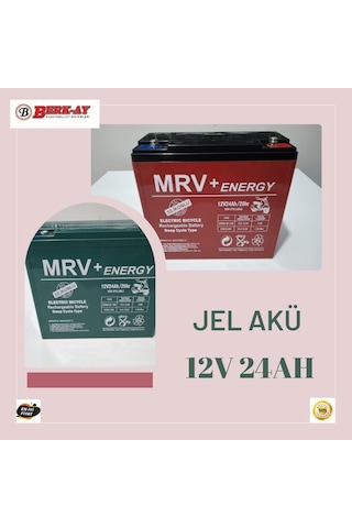 12 V 24 AH ELEKTRİKLİ BİSİKLET AKÜSÜ