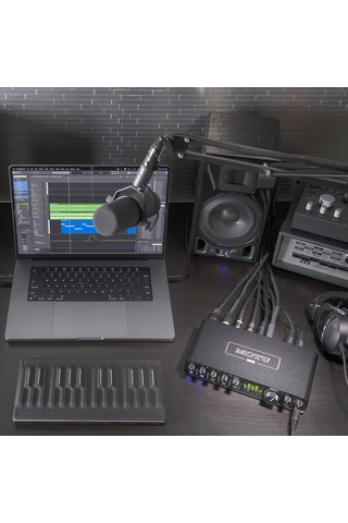 Motu M6 | 6-giriş/4-çıkış 24bit/192kHz USB-C (Type C) Ses Kartı