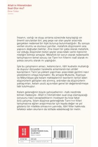 Allah In Hikmetinden Sual Olur Mu : İlahi Fiillerin Sebepliliği Sorunu