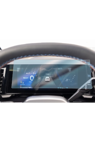 Renault Megane E Tech Dijital Gösterge Ekran Koruyucu 12.3 İnç 9H Nano Ekran Koruyucu