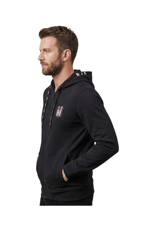 Beşiktaş Lisanslı Spor Okulları Siyah Yetişkin Sweat