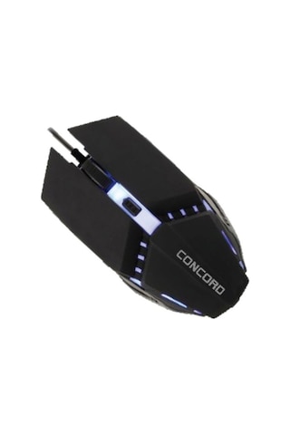 C-21 2400dpı Kablolu Işıklı Mouse Uyumlu Çok Renkli