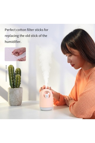 Tenfowee Nemlendirici Filtre Çubukları - 10 Adet Yüksek Emici Pamuklu 175x10mm