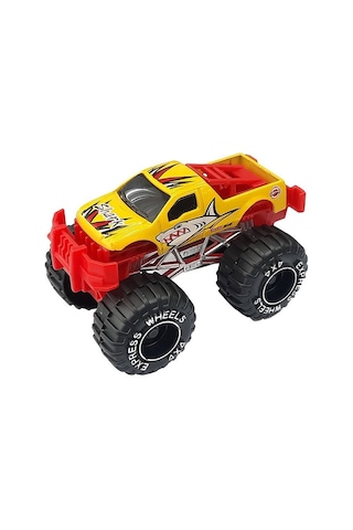 Express Wheels Animal Truck Ve Motosikletli Oyuncak Dörtlü Extreme Sporlar Seti Çok Renkli