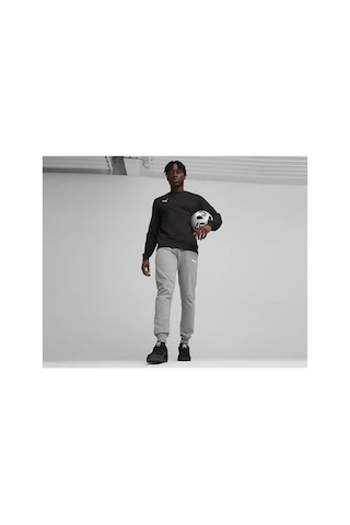 Puma Teamgoal Casuals Crew Neck 65859203 Siyah Unisex Sweatshirt Svart