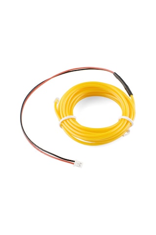El Wire Neon İp Led - Sarı 3m