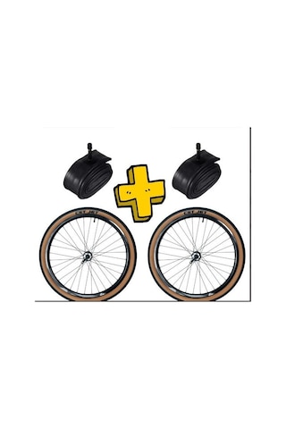 Bike Sky Cst Jet 26x2.10 Dış Lastik Seti 2iç + 2dış C1820 Amber Yanak