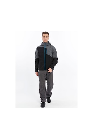 Mapamyumco Windbreaker Erkek Ceket  Füme - Siyah