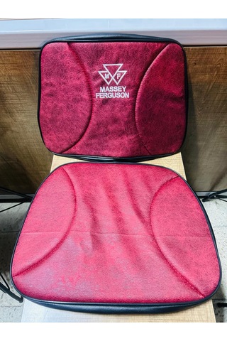 Massey Ferguson 175 Kırmızı Branda Ve Massey Ferguson Armalı Düz Koltuk Kılıfı