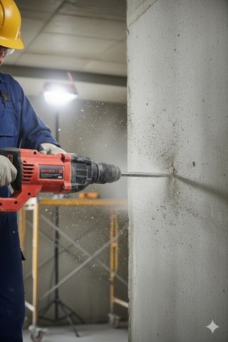 Sds Plus Sivri Murç 14x250 Mm Beton Duvar Kırma Keski Ucu
