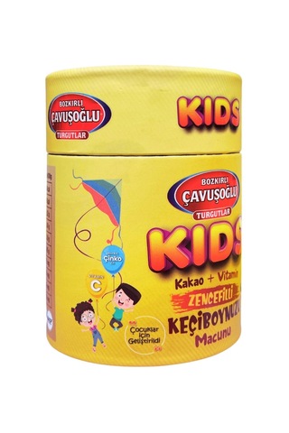 Kids Çocuklar İçin Özel - Zencefilli, Pekmez, Bal Ve Vitamin Katkılı Kakaolu Macun 240g
