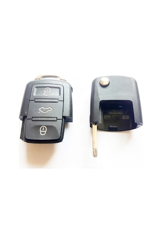 Volkswagen Golf 5 Jetta A5 Caddy 2004-2010 Uyumlu Anahtar Kabı Oto Anahtarlık