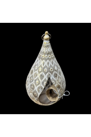 Dekoratif Metal Mumluk Fener Orta Boy