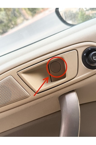 Ford Fiesta Mk7 Kapı Tutamağı Kapağı Sağ Sol Set 2009-2017 İç Kapı Çekme Kolu Trim Kapağı Oem Cbu-330813 Siyah