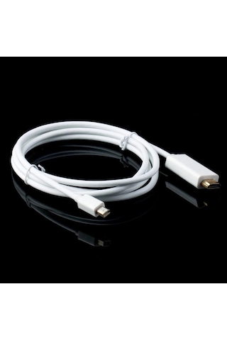 4319 Mini Displayport To Hdmi Çevirici Dönüştürücü Adaptör Tv Kablosu