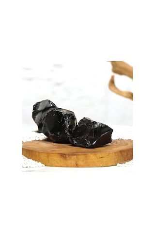 Ham Obsidyen Koruyucu Taşı Doğal Taş