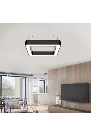 50cm Radius Kare Lineer Armatür