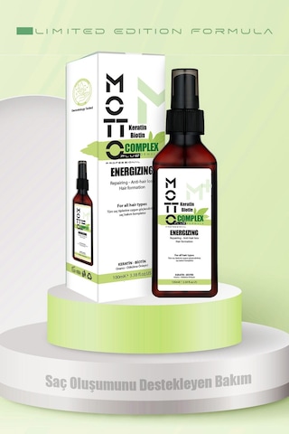 Motto Plus  Keratin Biotin Özlü Dökülme Karşıtı Ve Saç Yoğunlaştırıcı Üst Düzey Bakım Yağı 100 ML