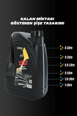 Hızlı Cila, Seramik Katkılı Boya Korumalı - 4 Lt