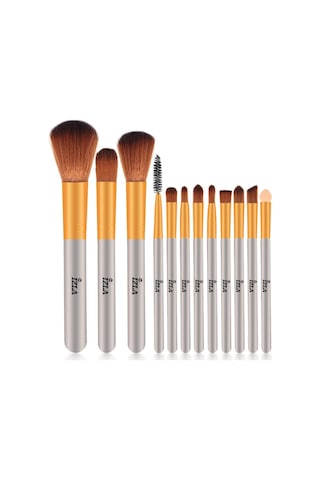 İzla Metal Kutulu 12'li Makyaj Fırça Seti