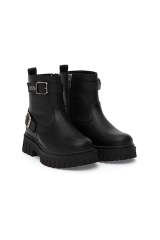 U.s. Polo Assn. Kız Çocuk Siyah Ayakkabı 50315517-vr046 Sıyah