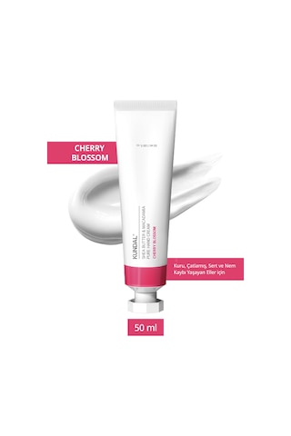 Yoğun Nem Veren Besleyici El Kremi Kundal Shea Butter&macadamia Pure Hand Cream 50ml Cherry Blossom