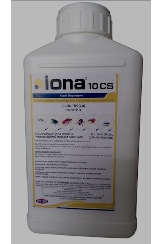 Iona 10 CS Genel Haşere İlacı 1 L