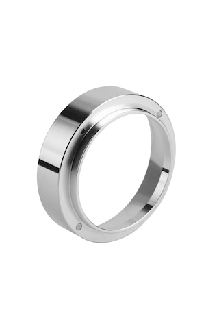 Moveevo Alüminyum Kahve Dozaj Halka, Manyetik Sabitlenme, Toz Dağılmasını Engeller, 51mm Gümüş, Kahve Makinesi Uyumlu, Ev/ofis Kullanıma Uygun Gümüş