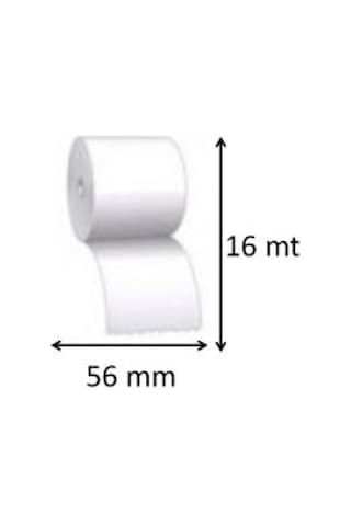 Yazar Kasa Fişi 56 MM x 16 MT Termal / Pos Rulo