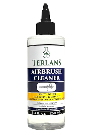 Terlans Airbrush Temizleyici 250 Ml Akrilik Boya Model Boyama İçin Airbrush Cleaner