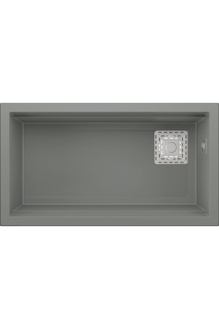 Real Stone Almila 75,5x42,4 Cm Gri Granit Mutfak Eviyesi