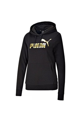 Puma Ess+ Metallic Logo Hoodie Kadın Sweatshırt