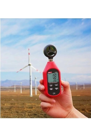 Unit Ut363 Mini Dijital Rüzgar Hızı Ölçer Anemometre