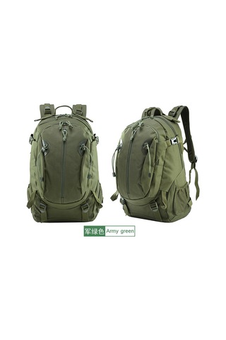 Ccgloball Büyük Kapasiteli Kamuflaj Taktik Yürüyüş Ve Dağcılık Açık Hava Sırt Çantası Yeşil Ordu