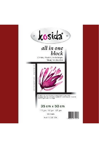 Ponart Kosida All İn One Resim Defteri 35x50 CM