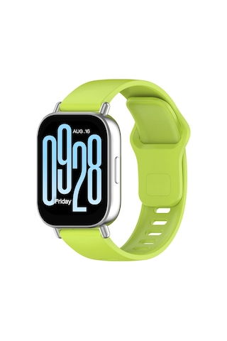 Xiaomi Redmi Watch 5 Active Uyumlu Kordon Ayarlanabilir Soft Yüzey Yumuşak Silikon Kayış