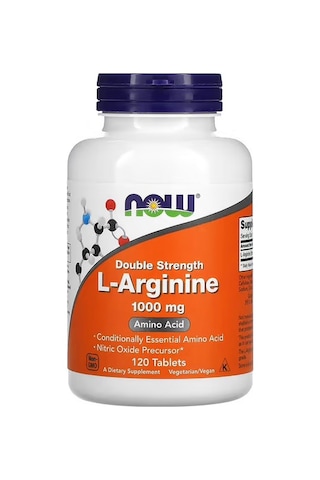 Double Strength L-arginine, 1,000 Mg, 120 Tablets