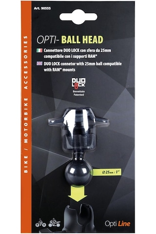 Lampa Opti-Ball Head 25Mm Top + Telefon Tutucu Adaptörü 90555